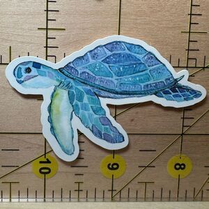 💜13/$13 +Bundle Sticker Sale | Turtle Animal Waterproof Sticker